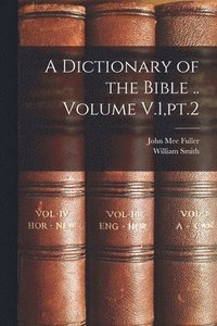bokomslag A Dictionary of the Bible .. Volume V.1, pt.2