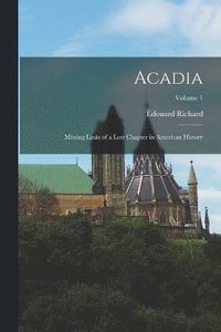 bokomslag Acadia