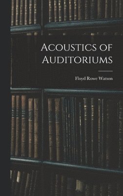 Acoustics of Auditoriums 1