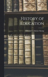 bokomslag History of Education