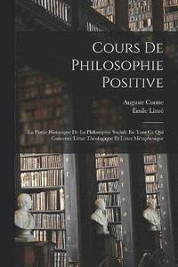 bokomslag Cours De Philosophie Positive