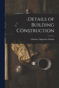 bokomslag Details of Building Construction