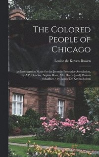 bokomslag The Colored People of Chicago