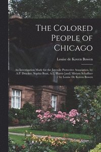 bokomslag The Colored People of Chicago