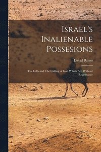bokomslag Israel's Inalienable Possesions