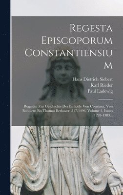 bokomslag Regesta Episcoporum Constantiensium