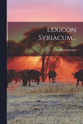 Carl Brockelmann - Lexicon Syriacum..., Häftad