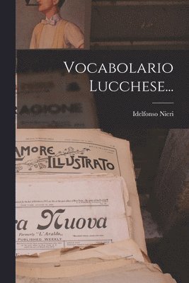 bokomslag Vocabolario Lucchese...