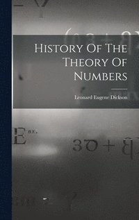 bokomslag History Of The Theory Of Numbers