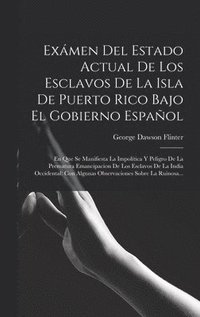 bokomslag Exmen Del Estado Actual De Los Esclavos De La Isla De Puerto Rico Bajo El Gobierno Espaol