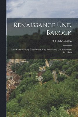 bokomslag Renaissance Und Barock