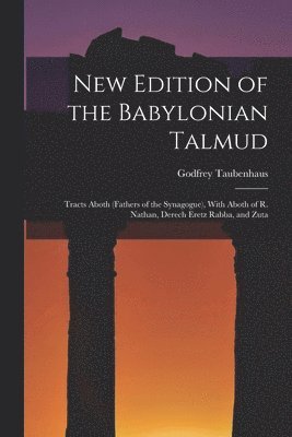 bokomslag New Edition of the Babylonian Talmud