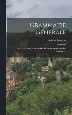 bokomslag Grammaire Gnrale