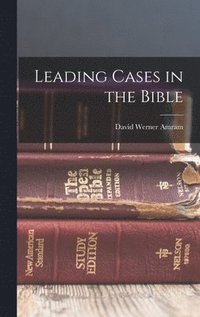 bokomslag Leading Cases in the Bible