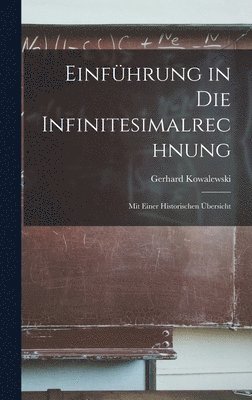 bokomslag Einführung in Die Infinitesimalrechnung