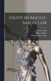 bokomslag Essays in Anglo-Saxon Law