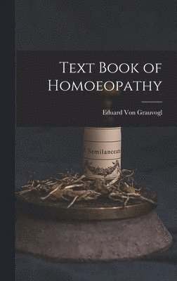 Text Book of Homoeopathy 1