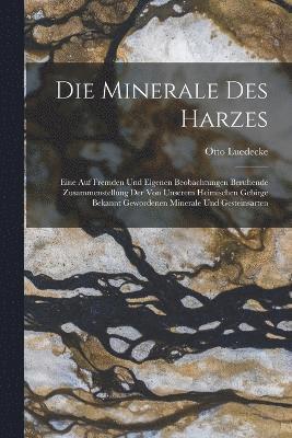 bokomslag Die Minerale Des Harzes