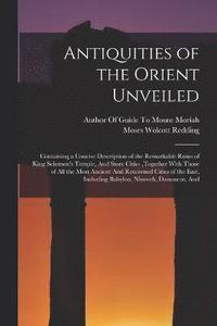bokomslag Antiquities of the Orient Unveiled