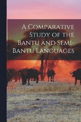 bokomslag A Comparative Study of the Bantu and Semi-Bantu Languages