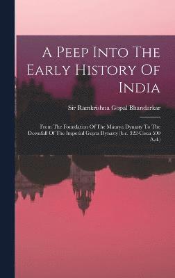 bokomslag A Peep Into The Early History Of India