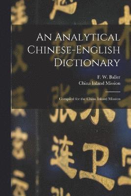 An Analytical Chinese-English Dictionary 1