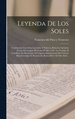 bokomslag Leyenda De Los Soles