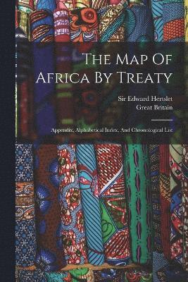 The Map Of Africa By Treaty 1