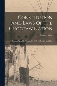 bokomslag Constitution And Laws Of The Choctaw Nation