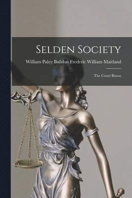 bokomslag Selden Society