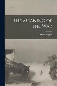bokomslag Meaning of the War