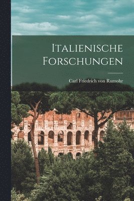 bokomslag Italienische Forschungen