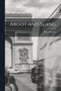 bokomslag Argot and Slang