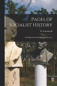 bokomslag Pages of Socialist History