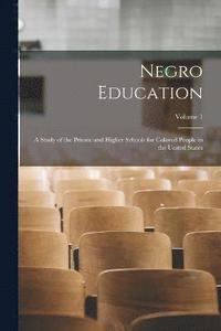 bokomslag Negro Education