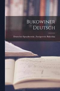 bokomslag Bukowiner Deutsch