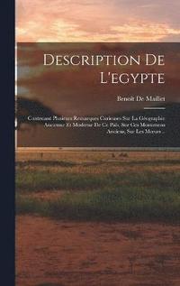 bokomslag Description De L'egypte