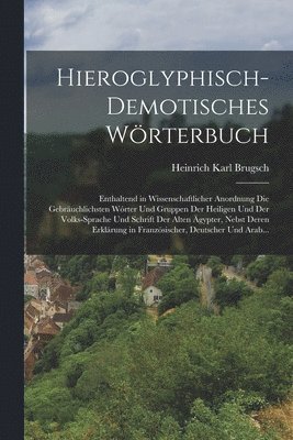 Hieroglyphisch-Demotisches Wrterbuch 1