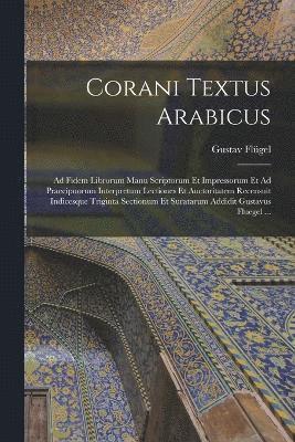 bokomslag Corani Textus Arabicus