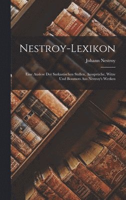 bokomslag Nestroy-Lexikon