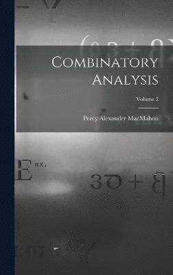 Combinatory Analysis; Volume 2 1