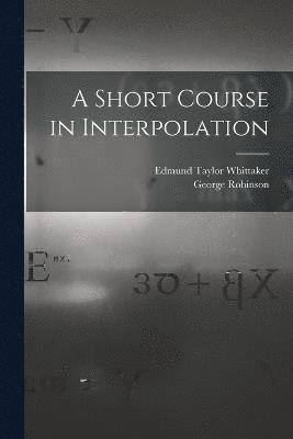 bokomslag A Short Course in Interpolation