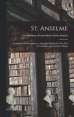 Saint Archbishop of Canterbu Anselm - St. Anselme, Inbunden