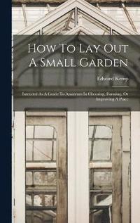 bokomslag How To Lay Out A Small Garden