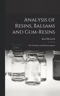 bokomslag Analysis of Resins, Balsams and Gum-Resins