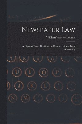 bokomslag Newspaper Law