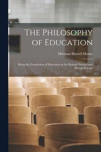 bokomslag The Philosophy of Education