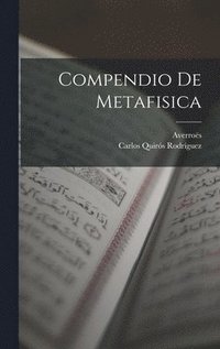 bokomslag Compendio de Metafisica