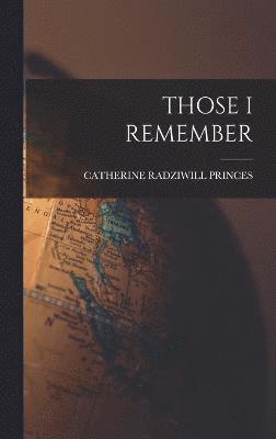 Those I Remember 1