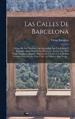 bokomslag Las Calles De Barcelona